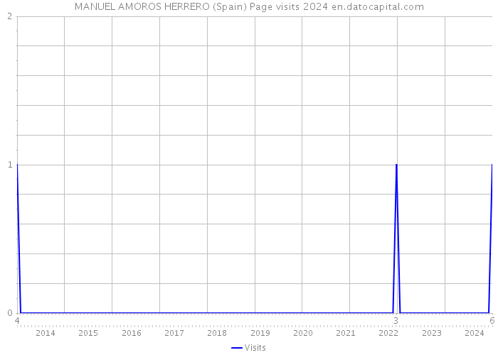 MANUEL AMOROS HERRERO (Spain) Page visits 2024 