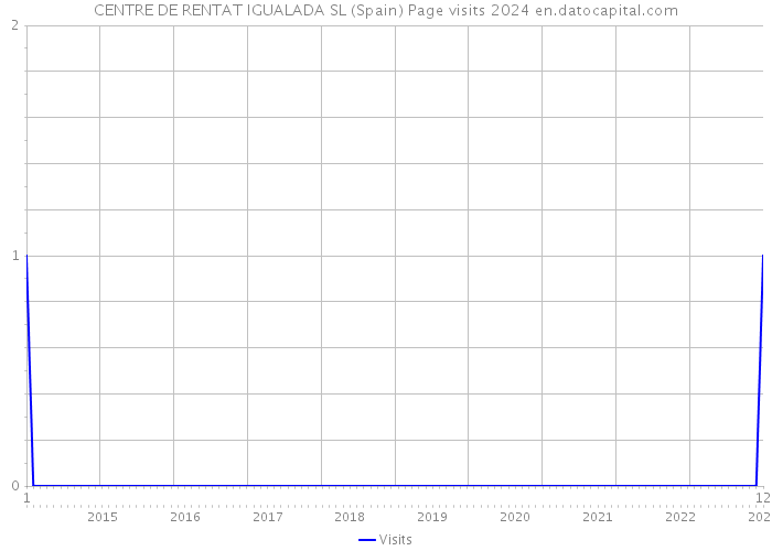 CENTRE DE RENTAT IGUALADA SL (Spain) Page visits 2024 