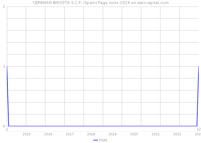 GERMANS BIROSTA S.C.P. (Spain) Page visits 2024 