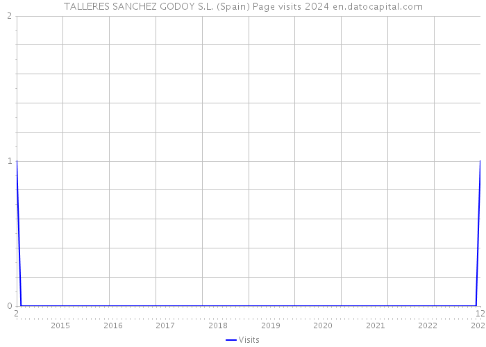 TALLERES SANCHEZ GODOY S.L. (Spain) Page visits 2024 