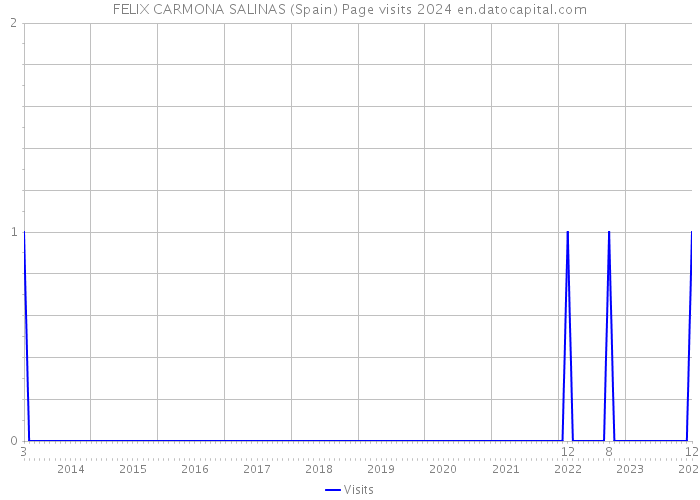 FELIX CARMONA SALINAS (Spain) Page visits 2024 