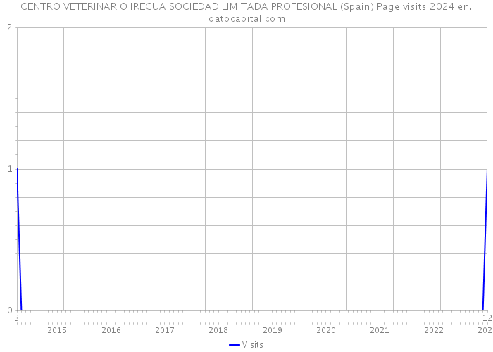 CENTRO VETERINARIO IREGUA SOCIEDAD LIMITADA PROFESIONAL (Spain) Page visits 2024 