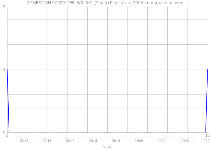 RP GESTION COSTA DEL SOL S.C. (Spain) Page visits 2024 