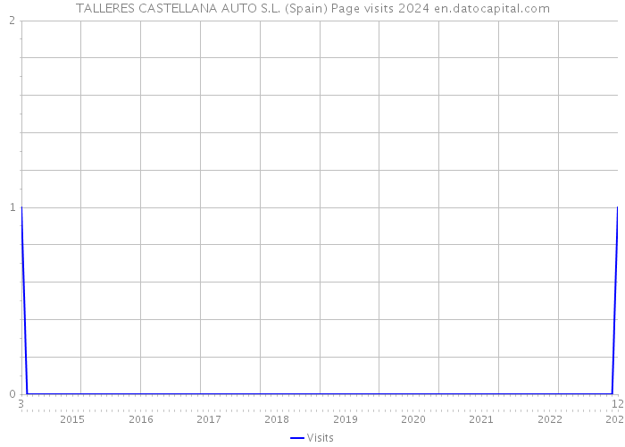 TALLERES CASTELLANA AUTO S.L. (Spain) Page visits 2024 