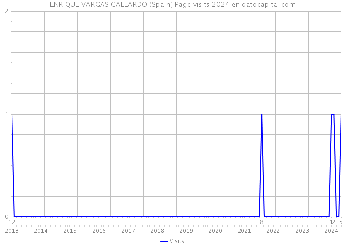 ENRIQUE VARGAS GALLARDO (Spain) Page visits 2024 