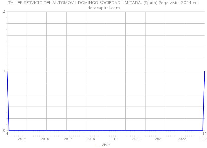 TALLER SERVICIO DEL AUTOMOVIL DOMINGO SOCIEDAD LIMITADA. (Spain) Page visits 2024 