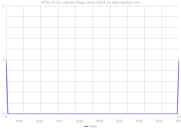 VITAL IV S.L. (Spain) Page visits 2024 