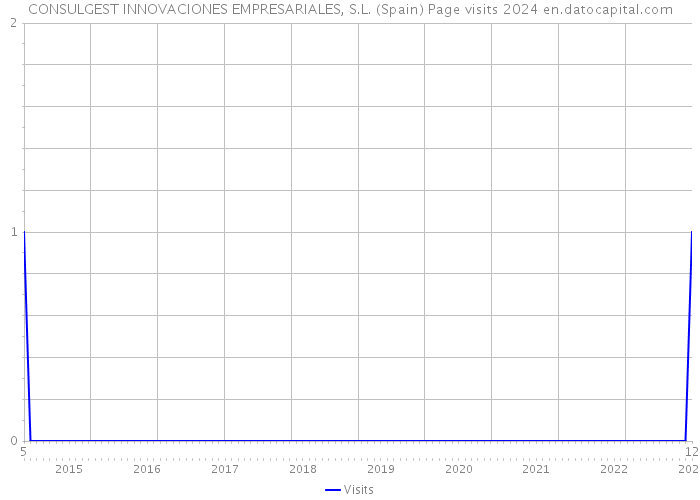 CONSULGEST INNOVACIONES EMPRESARIALES, S.L. (Spain) Page visits 2024 