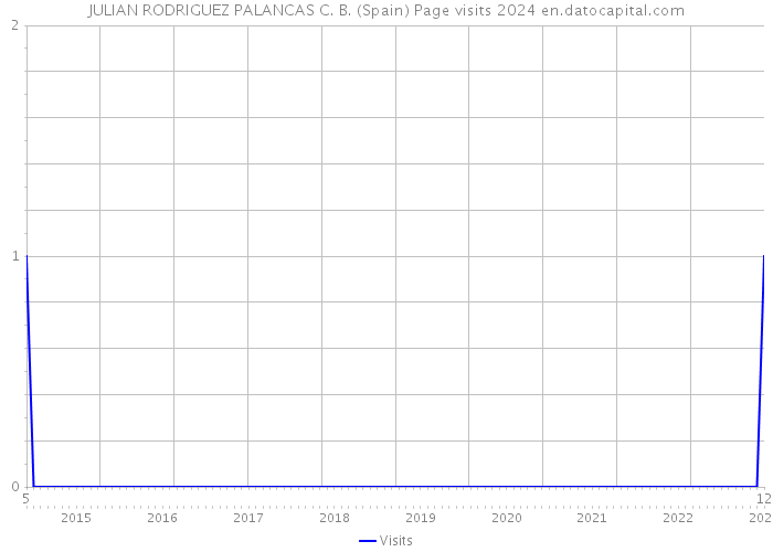 JULIAN RODRIGUEZ PALANCAS C. B. (Spain) Page visits 2024 