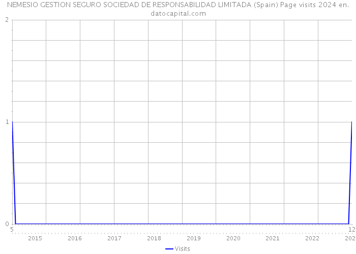 NEMESIO GESTION SEGURO SOCIEDAD DE RESPONSABILIDAD LIMITADA (Spain) Page visits 2024 