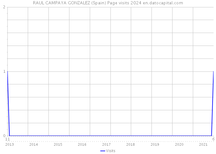 RAUL CAMPAYA GONZALEZ (Spain) Page visits 2024 