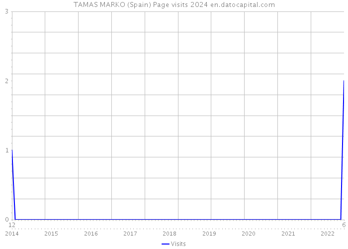 TAMAS MARKO (Spain) Page visits 2024 