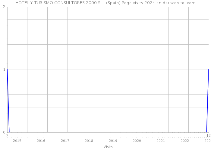 HOTEL Y TURISMO CONSULTORES 2000 S.L. (Spain) Page visits 2024 