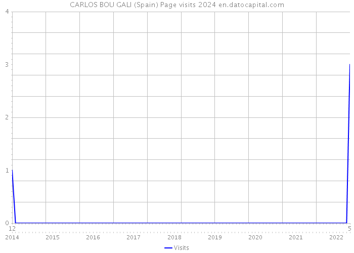 CARLOS BOU GALI (Spain) Page visits 2024 