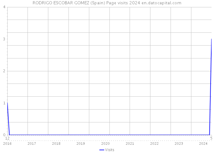 RODRIGO ESCOBAR GOMEZ (Spain) Page visits 2024 