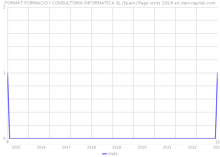 FORMAT FORMACIO I CONSULTORIA INFORMATICA SL (Spain) Page visits 2024 