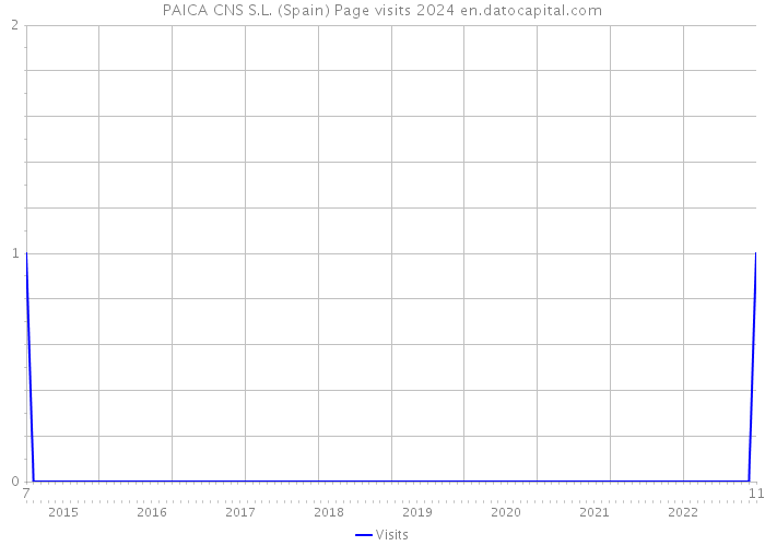 PAICA CNS S.L. (Spain) Page visits 2024 