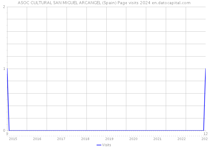 ASOC CULTURAL SAN MIGUEL ARCANGEL (Spain) Page visits 2024 