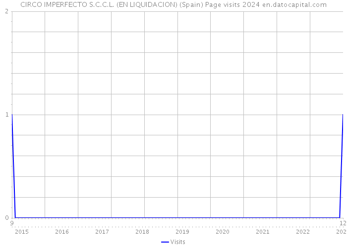 CIRCO IMPERFECTO S.C.C.L. (EN LIQUIDACION) (Spain) Page visits 2024 