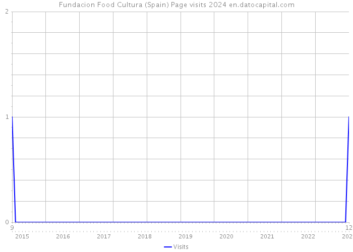 Fundacion Food Cultura (Spain) Page visits 2024 