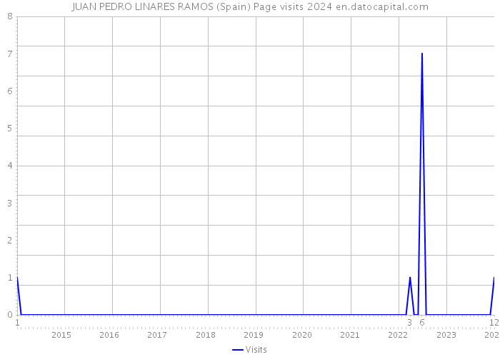 JUAN PEDRO LINARES RAMOS (Spain) Page visits 2024 