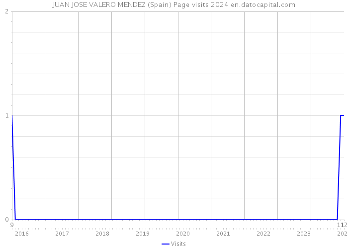 JUAN JOSE VALERO MENDEZ (Spain) Page visits 2024 