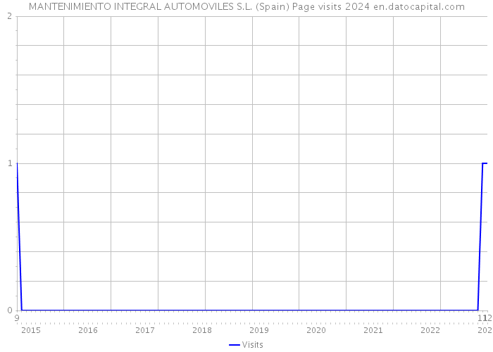 MANTENIMIENTO INTEGRAL AUTOMOVILES S.L. (Spain) Page visits 2024 