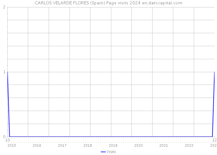 CARLOS VELARDE FLORES (Spain) Page visits 2024 