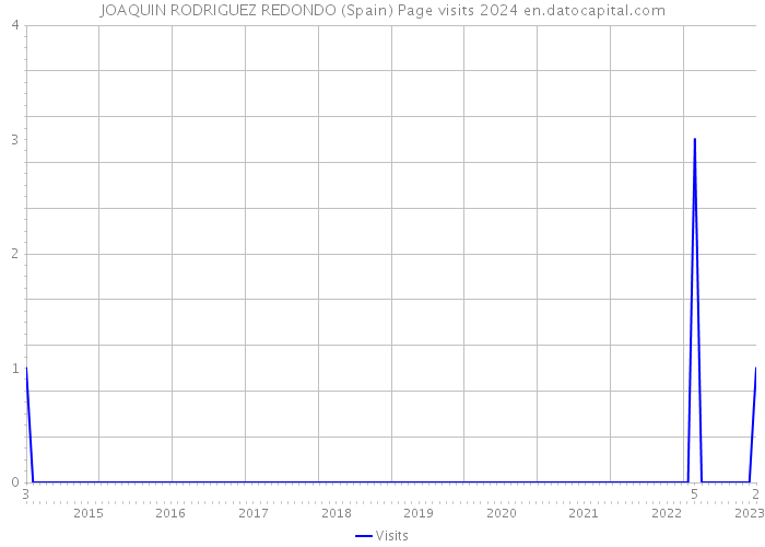 JOAQUIN RODRIGUEZ REDONDO (Spain) Page visits 2024 