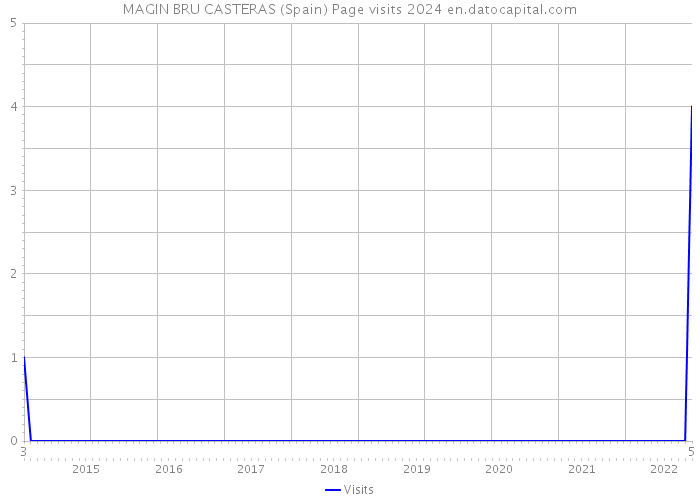 MAGIN BRU CASTERAS (Spain) Page visits 2024 