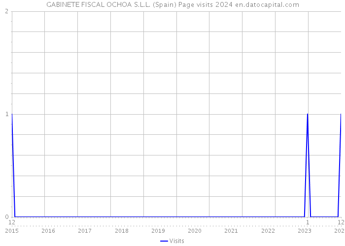 GABINETE FISCAL OCHOA S.L.L. (Spain) Page visits 2024 