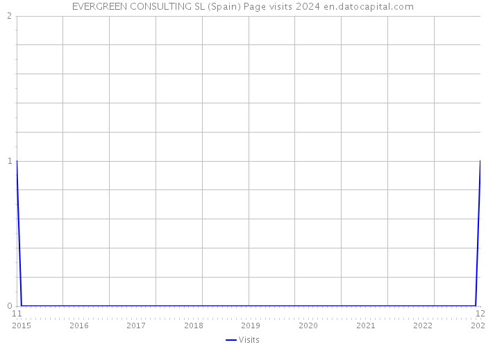 EVERGREEN CONSULTING SL (Spain) Page visits 2024 