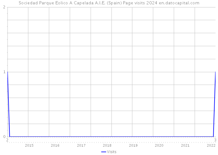 Sociedad Parque Eolico A Capelada A.I.E. (Spain) Page visits 2024 