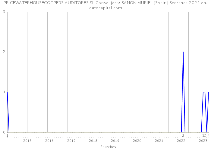 PRICEWATERHOUSECOOPERS AUDITORES SL Conse-jero: BANON MURIEL (Spain) Searches 2024 