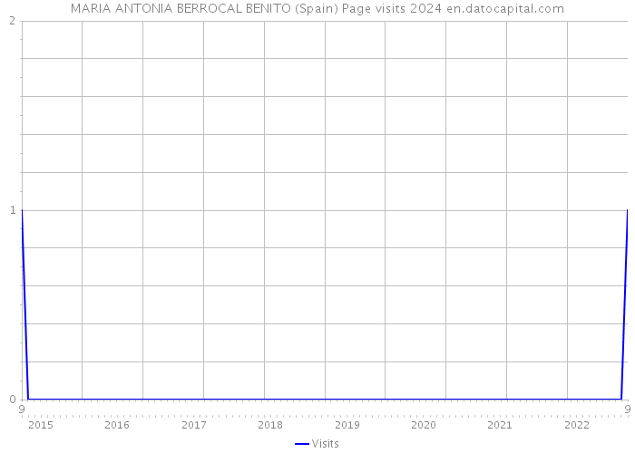 MARIA ANTONIA BERROCAL BENITO (Spain) Page visits 2024 