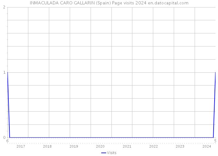 INMACULADA CARO GALLARIN (Spain) Page visits 2024 