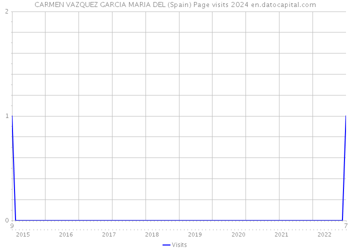 CARMEN VAZQUEZ GARCIA MARIA DEL (Spain) Page visits 2024 