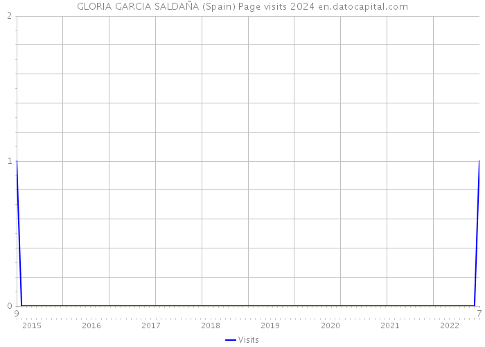 GLORIA GARCIA SALDAÑA (Spain) Page visits 2024 