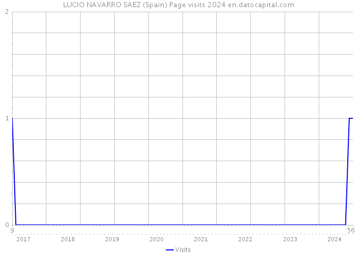 LUCIO NAVARRO SAEZ (Spain) Page visits 2024 