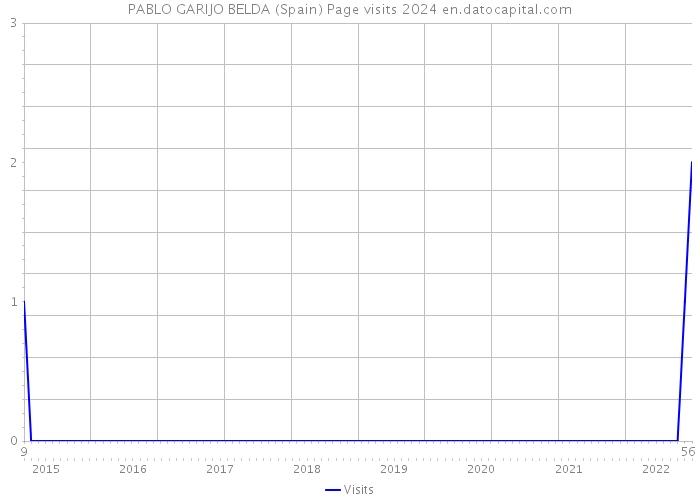 PABLO GARIJO BELDA (Spain) Page visits 2024 