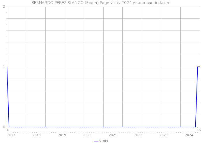 BERNARDO PEREZ BLANCO (Spain) Page visits 2024 