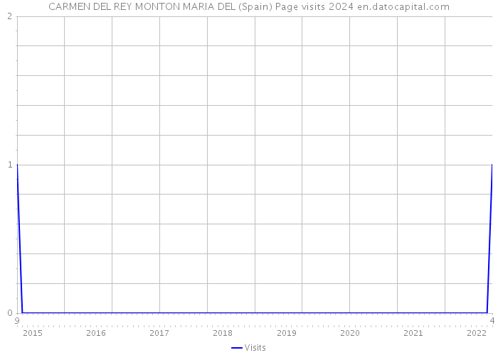 CARMEN DEL REY MONTON MARIA DEL (Spain) Page visits 2024 