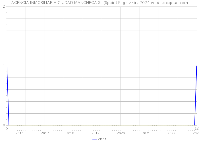 AGENCIA INMOBILIARIA CIUDAD MANCHEGA SL (Spain) Page visits 2024 