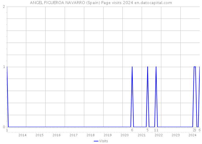 ANGEL FIGUEROA NAVARRO (Spain) Page visits 2024 