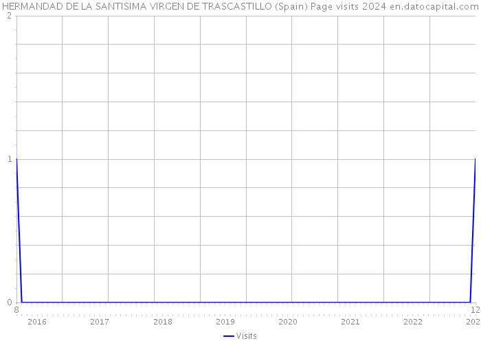 HERMANDAD DE LA SANTISIMA VIRGEN DE TRASCASTILLO (Spain) Page visits 2024 