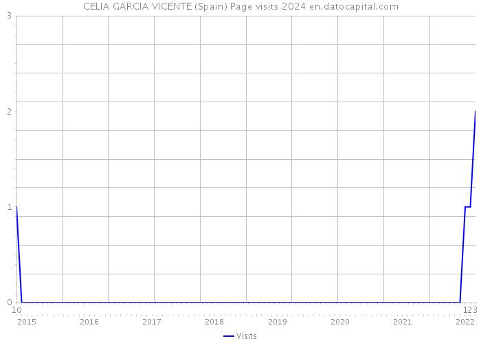 CELIA GARCIA VICENTE (Spain) Page visits 2024 