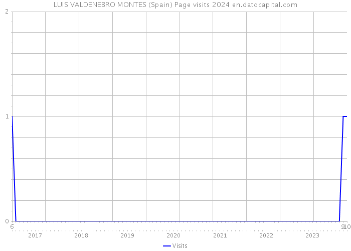LUIS VALDENEBRO MONTES (Spain) Page visits 2024 