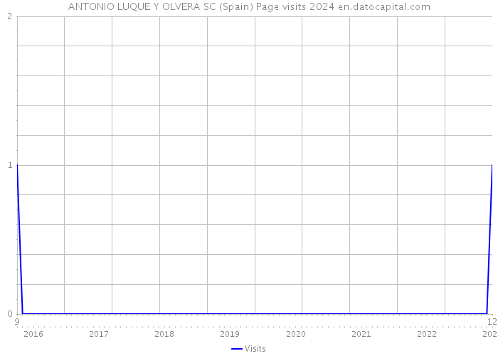 ANTONIO LUQUE Y OLVERA SC (Spain) Page visits 2024 