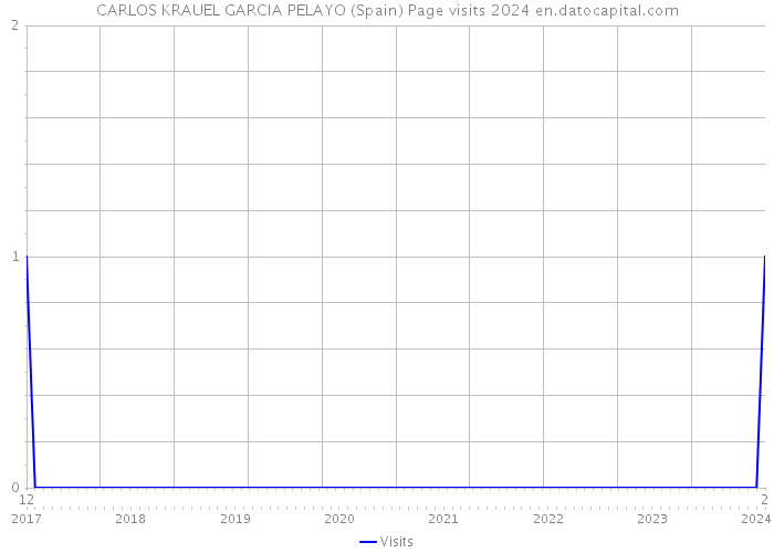 CARLOS KRAUEL GARCIA PELAYO (Spain) Page visits 2024 