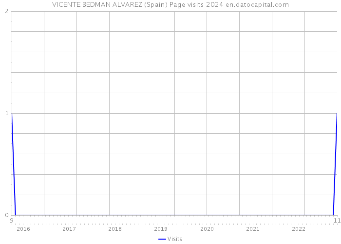 VICENTE BEDMAN ALVAREZ (Spain) Page visits 2024 